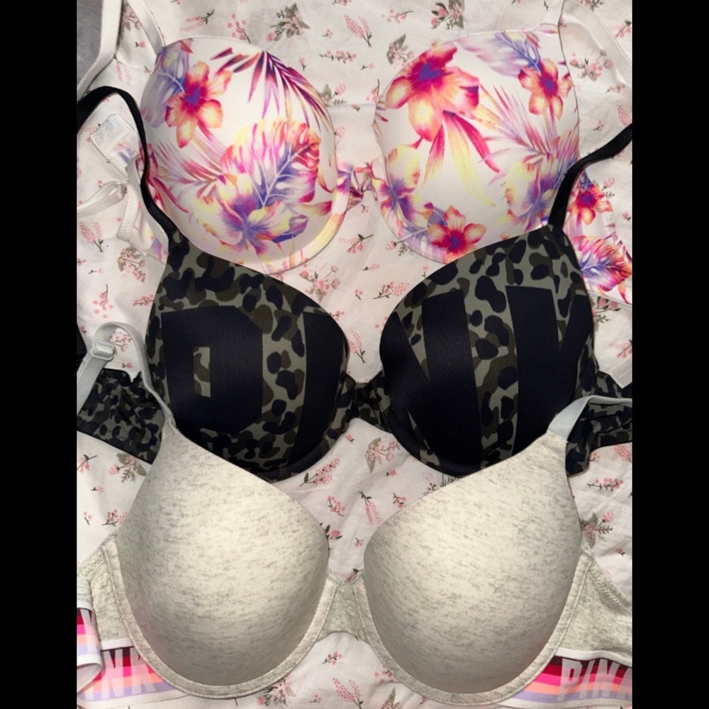 victoria’s secret pink bra bundle (3)